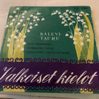 KALEVI TAURU: Valkoiset kielot- EP *FIN 1958 - pikkukuva 1