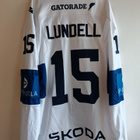 Anton Lundell Leijonat EHT Game Worn pelipaita - pikkukuva 2