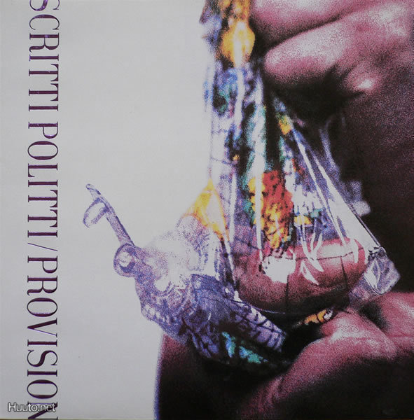 SCRITTI POLITTI :: PROVISION :: VINYYLI LP 1988