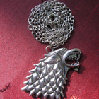 Game of Thrones Stark Hurjasusi kaulakoru - pikkukuva 1