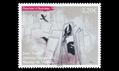 Andorra Fr 807 ** Venetsian taidebiennaali (2016)