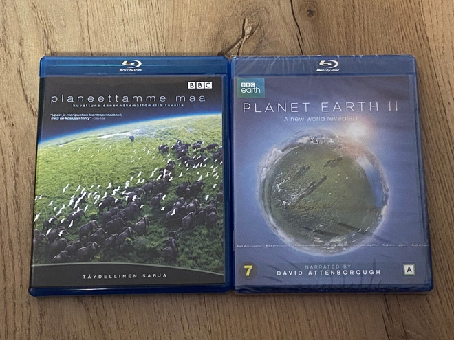 PLANET EARTH I & II - KOKO SARJA - BBC - BLU-RAY