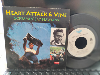 SCREAMIN' JAY HAWKINS, Heart attack & wine, 7'' HOL -91