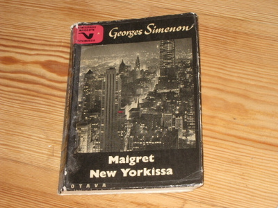 Simenon, Georges: Maigret New Yorkissa 1.p nid. v. 1954