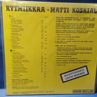 MATTI KOSKIALA - RYTMIIKKAA M-/M- 1. SUOMI PAINOS 1971 LP - pikkukuva 2
