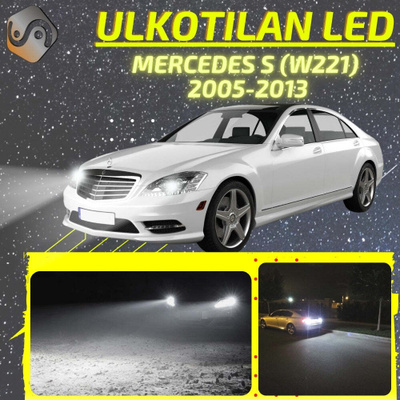 S (W221) 2005-2013 Ulkoiset LED -valot