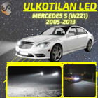 S (W221) 2005-2013 Ulkoiset LED -valot - pikkukuva 1