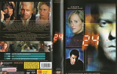 24 season 4 (32 946) k -FI- DVD suomik. (7) Kiefer sutherlan