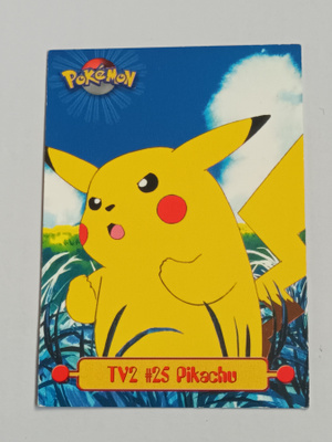 Topps Pokemon TV2 #25 Pikachu