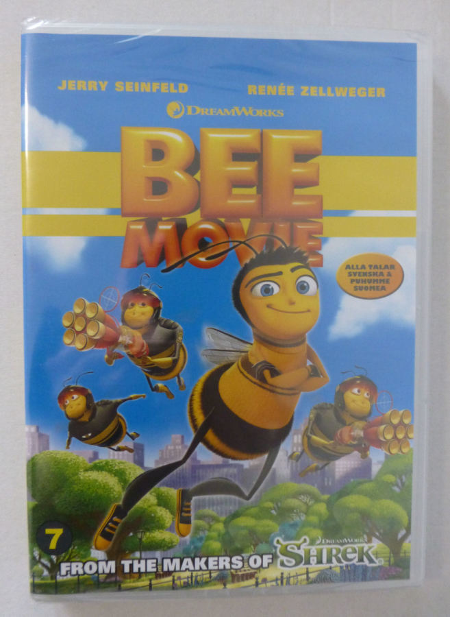 Mehiläisen elokuva dvd