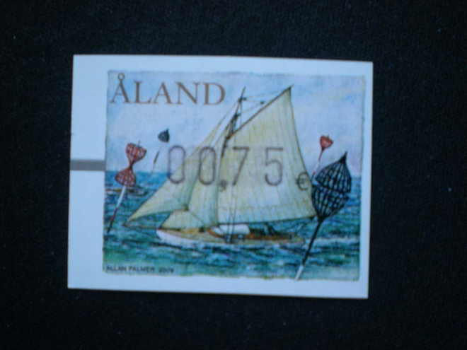 Vuoden 2009 FRAMA-merkki Å21 Reimareita 0,75 e **