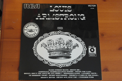 Louis Armstrong:Satchmo's greatest Vol.2 (1933)-LP.