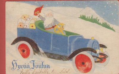 V Taurema Pukki ajaa autoa
