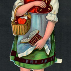 F.W.K.B. 1206 - Piparkakkutyttö Kerttu - ISO kuva 1940-luv. - pikkukuva 2