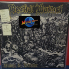 Bestial Warlust - Blood & Valour EX/M- LP - pikkukuva 1