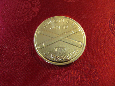 C.G.E. Mannerheim .Suomen Marsalkka 4.6.1942 mitali.