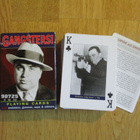 GANGSTERS! PLAYING CARDS pelikortit pakka * Piatnik kultti - pikkukuva 1