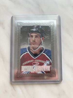 1997-98 Donruss Preferred Natioan Treasures Silver Joe Sakic