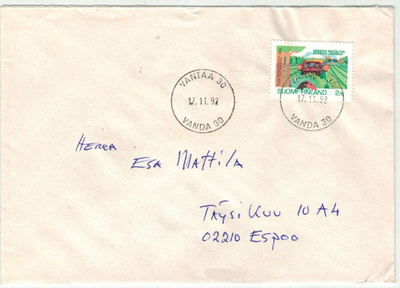 1992 maatalous kaunis kirje