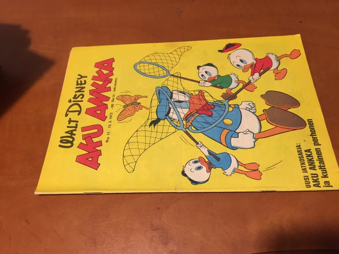AKU ANKKA 11/1972 HYVÄ