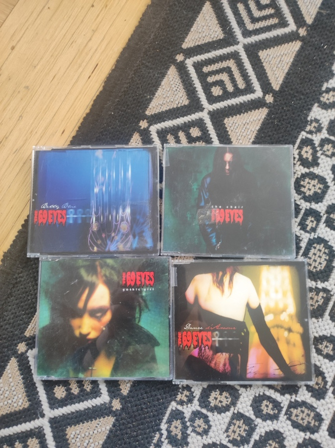 The 69 Eyes X4 cds