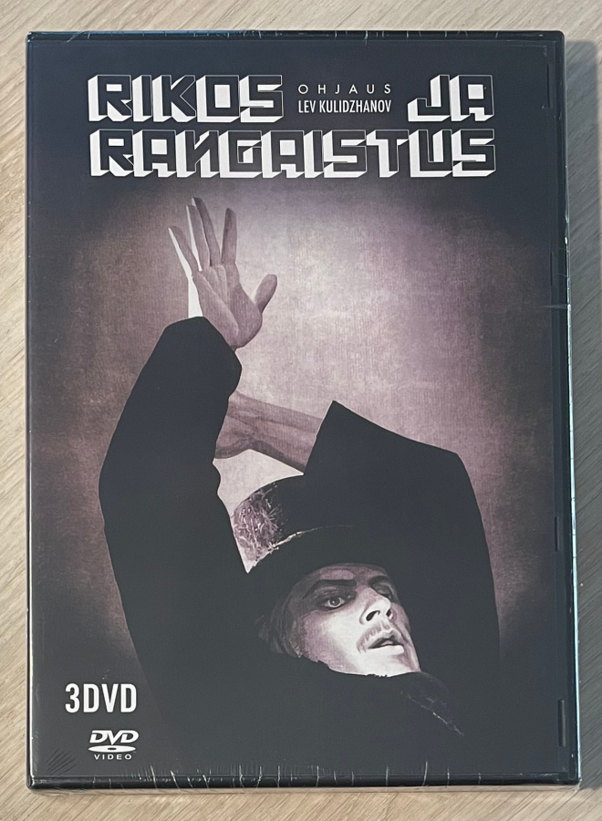 Feodor Dostojevski: RIKOS JA RANGAISTUS (1969) 3DVD (UUSI)