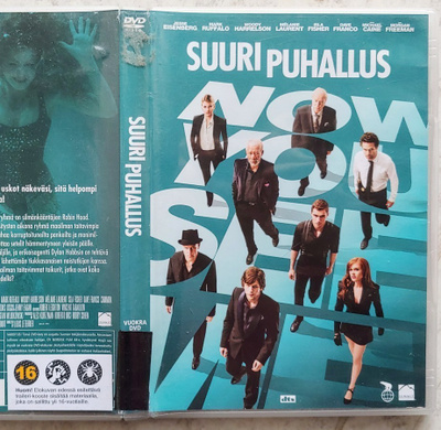 SUURI PUHALLUS – Suomi-DVD 2013 - Now You see Me, vuokralevy