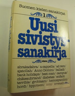 Annukka (toim.) Aikio : Suomen kielen sanakirjat 1, Uusi ...