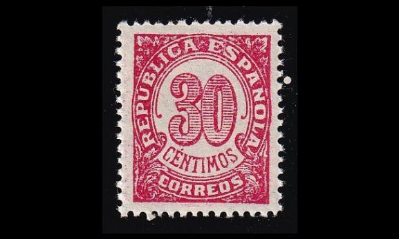 Espanja 701C ** Käyttösarja 30 C (13½:13) (1938)
