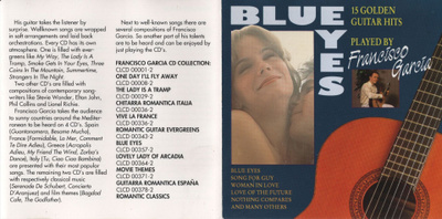 Francisco Garcia - 1993 - Blue Eyes- 15 Golden Guitar Hits
