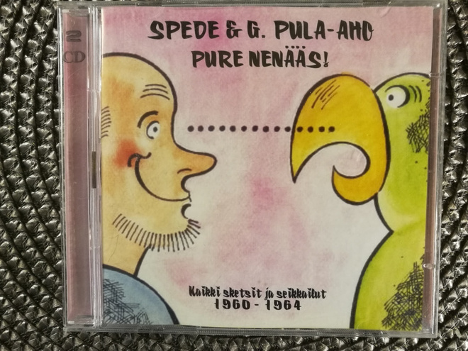 SPEDE&G:PULA-AHO-PURE NENÄÄS!-2CD, v.2002, EMI Finland