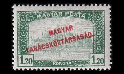 Unkari 280 ** Parlamenttirakennus 1.20 Kr pp (1919)