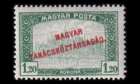 Unkari 280 ** Parlamenttirakennus 1.20 Kr pp (1919)