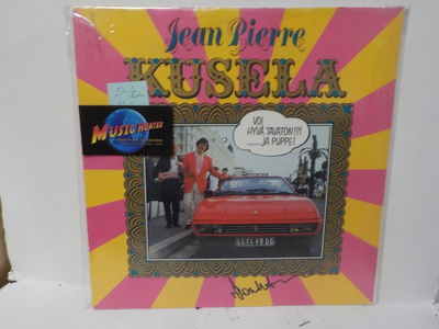 JEAN PIERRE KUSELA - VOI HYVÄ... EX-/EX- LP + NIMMARI!!!