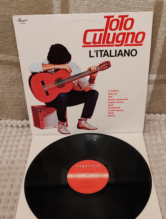Toto Cutugno L'Italiano lp