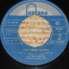 7" TAMARA LUND - Yksinäinen Pihlaja - single 1965 vg+ - pikkukuva 2