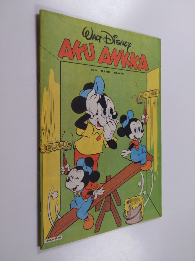 Walt Disney : Aku Ankka 16/1987