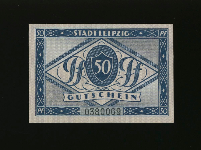 Saksa Notgeld 50 Pfennig, Itzehoe 1.10.1918