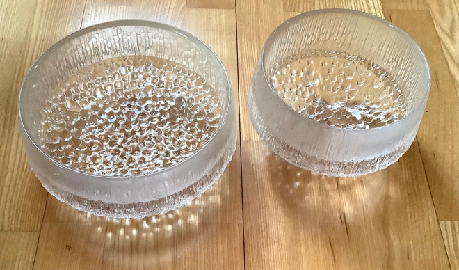 Ultima Thule tarjoiluastia kulho design.Tapio Wirkkala,