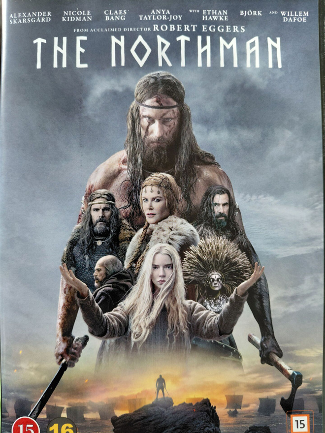 THE NORTHMAN DVD Nicole Kidman Alexander Skargåd
