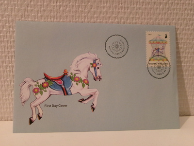 FDC- ensipäiväkuori - Karuselli 24.2.2017