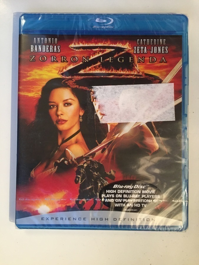 Zorron legenda (Blu-ray) Antonio Banderas [UUSI!] 2005