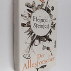 Heinrich Steinfest : Der Allesforscher : Roman - pikkukuva 1