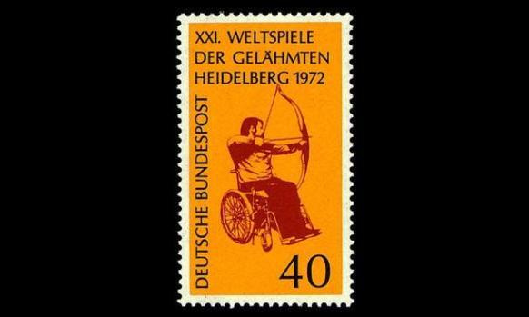 Saksa 733 ** Vammaisten MM-kisat (1972)