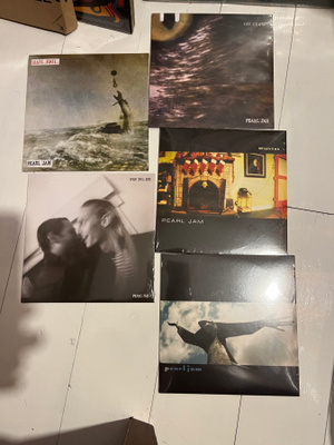 Pearl Jam 5 x 7” vinyylisingle