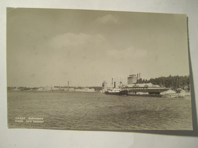 VANHA Postikortti Vaasa 1930-l Alkup.Mallikappale