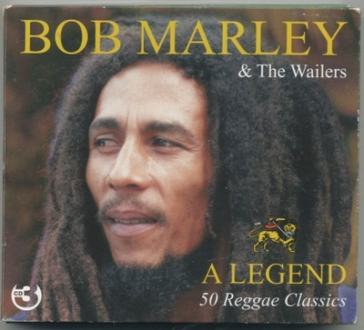 BOB MARLEY: A Legend - 50 Reggae Classics – 3-CD 2009