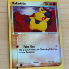 Pokemon Makuhita 58/107 Reverse Holo EX Deoxys 2005 - pikkukuva 1