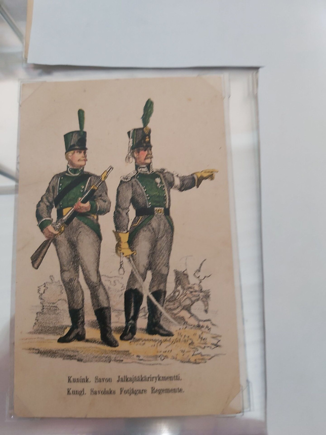 savon jalkajääkärirykmentti Kortti