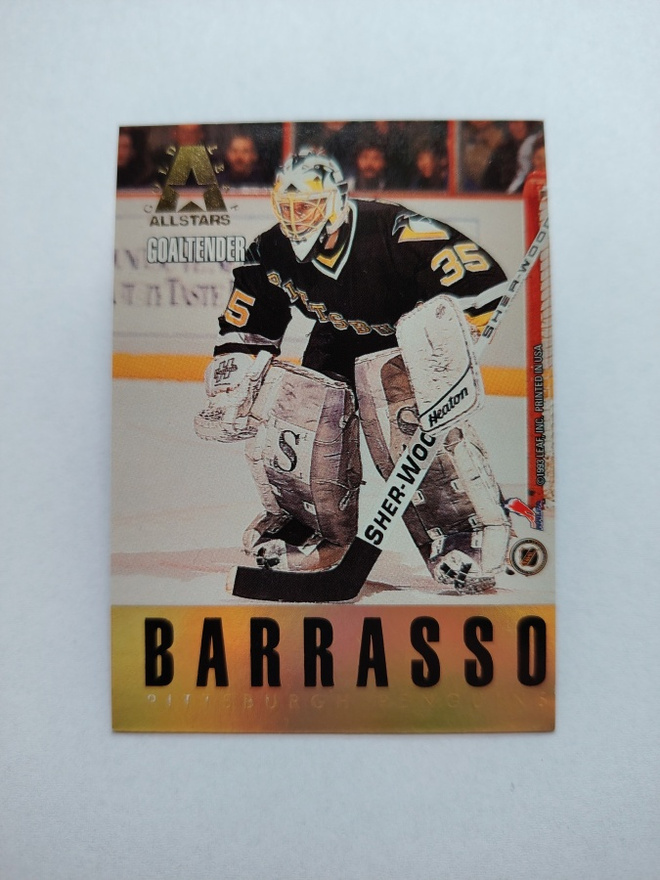 1993-94 Leaf Gold All-Stars Tom Barrasso/Patrick Roy